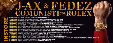 j ax e fedez comunisti col rolex download album|Comunisti col Rolex (Multiplatinum Edition) .